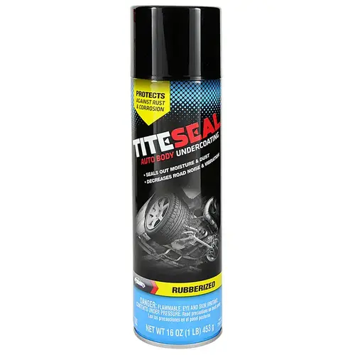 TiteSeal T1617R-XCP12 16OZ. RUBBERIZED UNDERCOATING TITESEAL A