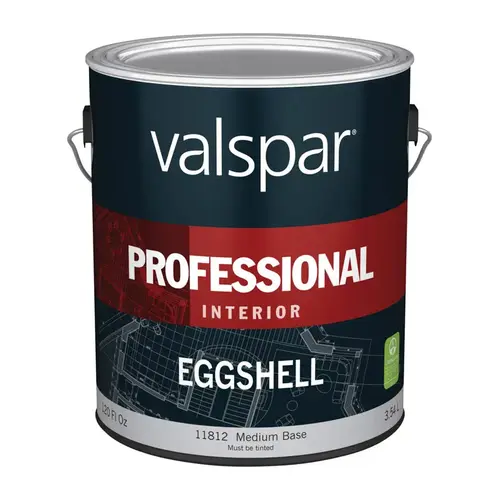 045.00.007 Interior Paint, Eggshell, 1 gal Can - pack of 4