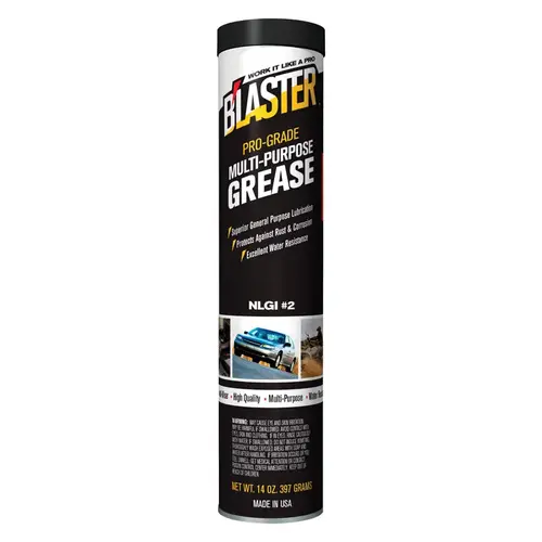 Blaster GR-14C-MP 14 Oz. Cartridge Multi-Purpose Grease Amber