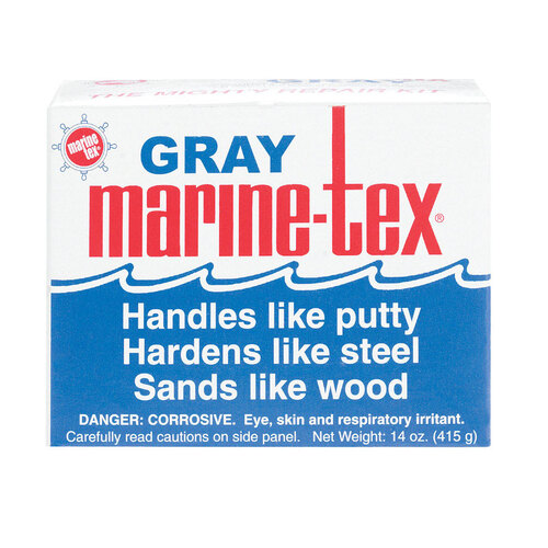 Marine Tex RM302K Epoxy Putty 14 oz Gray