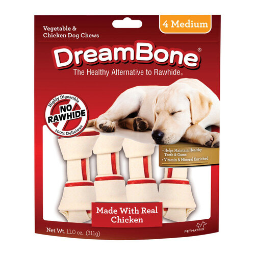 DreamBone DBC-00257 Chews Chicken/Vegetables For Dogs 11 oz