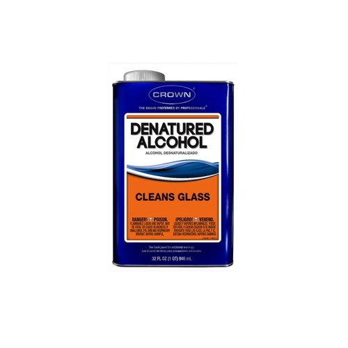 CROWN 1006588-XCP6 Denatured Alcohol 1 qt - pack of 6