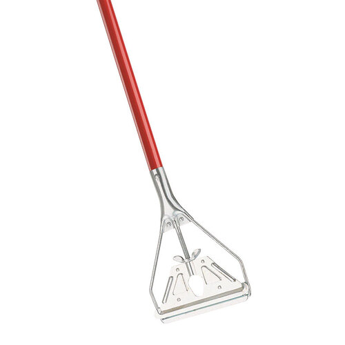 Libman 981 Mop Handle 60"ch L Steel Bolt-On Red