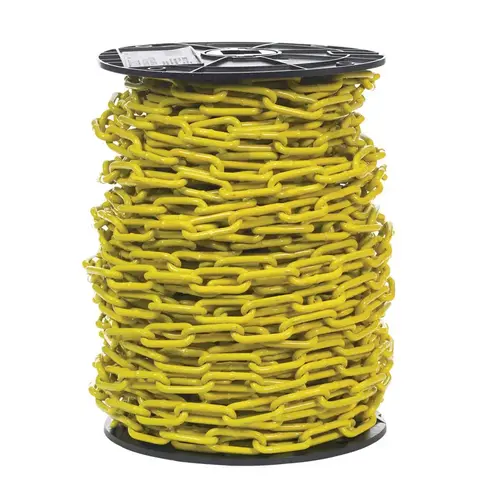Coil Chain No. 2 Straight Link Carbon Steel 3/16" D X 120 ft. L Poly Coated - pack of 120