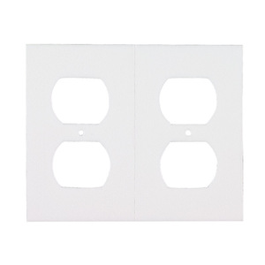 M-D FOAM WALL PLATE SEALERS Duplex Outlet SEALS AIR DRAFTS 6 pk WHITE 87916 New! 
