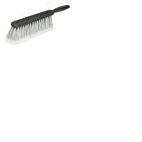 Counter Brush 14" W Plastic Handle Black/Gray