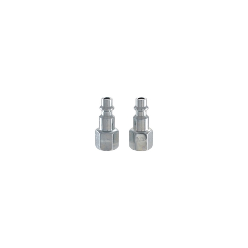 Air Plug Steel 1/4" Female 1 Pair