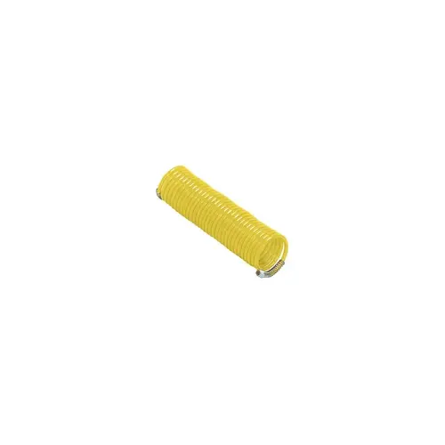 Campbell Hausfeld MP268100AV Recoil Air Hose 25 ft. L Nylon 200 psi Yellow Yellow