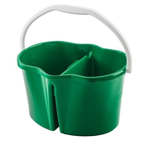 Libman 2113 Clean and Rinse Bucket 4 gal Green Green