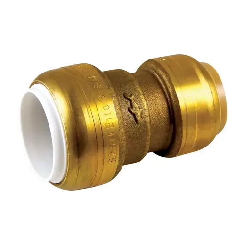 Coupling Push to Connect 3/4" IPS X 3/4" D CTS Brass