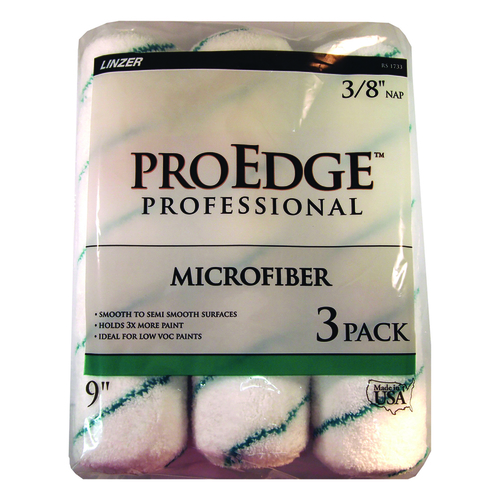 Paint Roller Cover ProEdge 9" W White - pack of 6