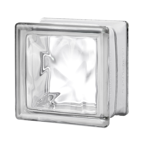 Glass Block 6" H X 6" W X 4" D Nubio - pack of 8