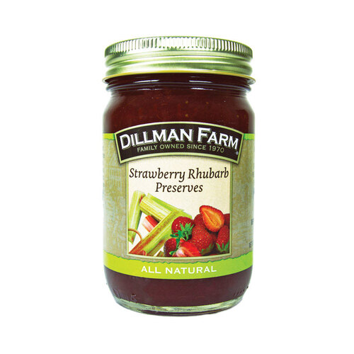 Preserves All Natural Strawberry Rhubarb 16 oz Jar