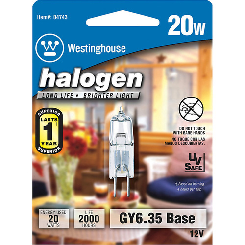 Halogen Bulb 20 W JC Decorative 300 lm Warm White Clear