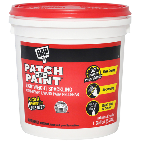 Lightweight Spackling Compound Patch N Paint Ready to Use Off-White 1 gal Off-White