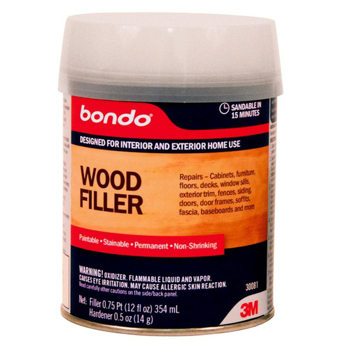 Wood Filler Brown 12 oz Brown