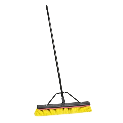 Harper 1524A1 Push Broom with Squeegee 24" Brown