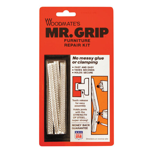 Woodmate 1298 Screw Hole Repair Kit Mr. Grip 1/2" D X 4" L Steel