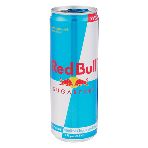 Red Bull 611269716467 Energy Drink Sugar Free Original 12 oz