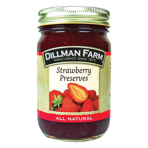 Preserves All Natural Strawberry 16 oz Jar