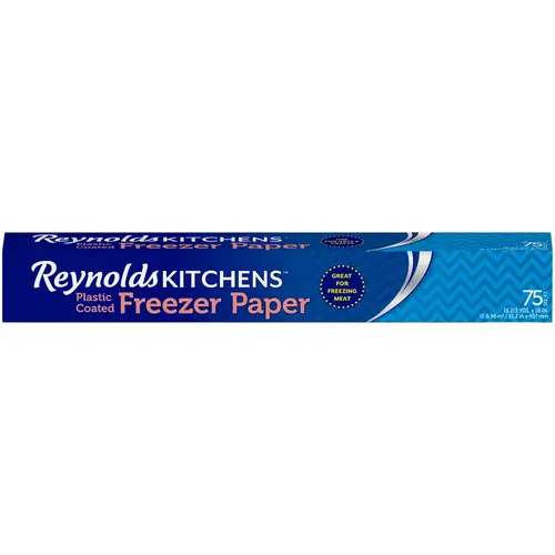 Reynolds G40391 Freezer Paper 18" W x 75 ft Plastic Coated