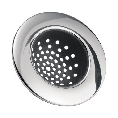 Sink Strainer Silver Stainless Steel Polished