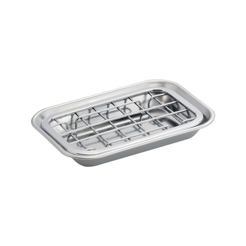 Soap Dish Gia Chrome Silver Stainless steel Chrome