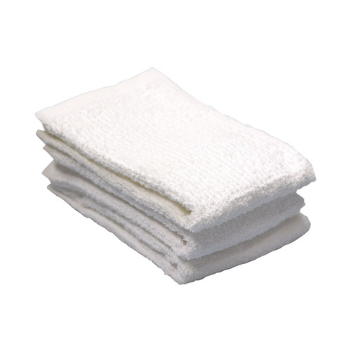 RITZ 10016-XCP3 Bar Mop Dish Cloth Soap&Water White Cotton Solid White - pack of 3