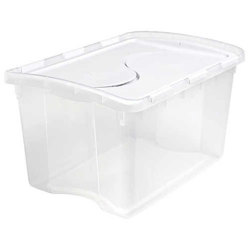 Sterilite 19148006 Storage Box Hinged Lid Tote 131/8 " L x 157/8 " W