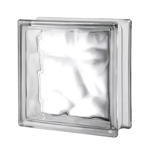 Glass Block 8" H X 8" W X 3" D Nubio - pack of 10