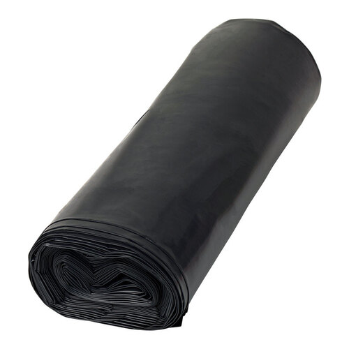 Sheeting Roll Black Plastic For Doors and Windows 25 ft. L X 4" Black