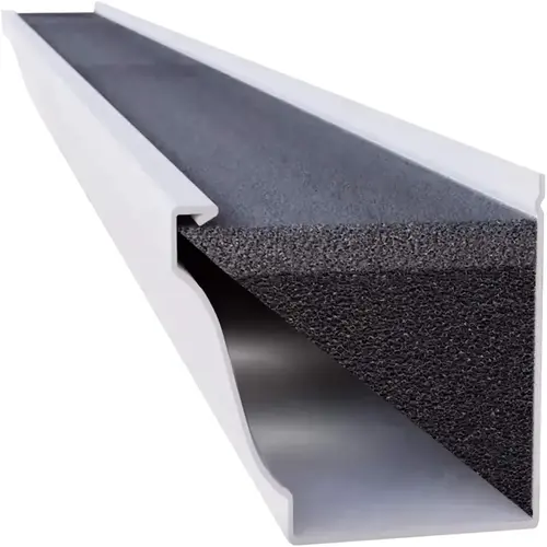 GutterFoam GF100008-V Gutter Guard 5" W X 48" L Black Polyester Foam Black