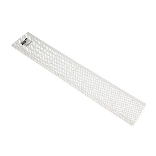 Amerimax 85470-XCP75 Gutter Guard, 3 ft L, 2 in W, PVC, White - pack of 75