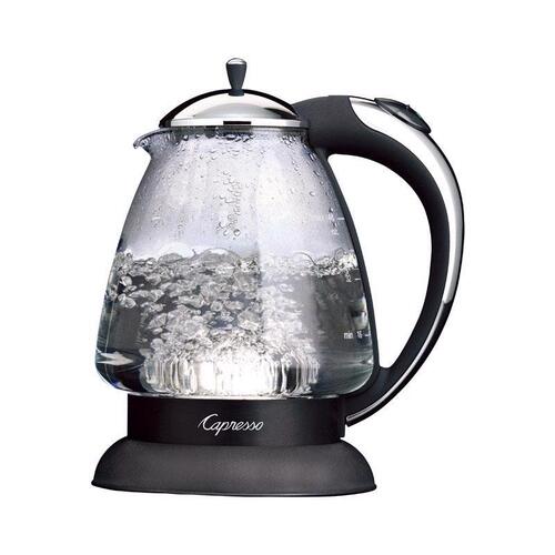Capresso 259.03 Electric Tea Kettle Clear Glass/Plastic 48 oz Clear