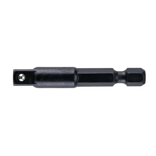 1837571 Socket Adapter, 1/4 in Drive, Square Drive Black Oxide