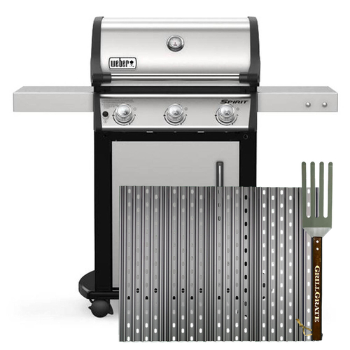 GrillGrate REP17375-4G Replacement GrillGrate Set For Weber Spirit 300 and older Genesis Models 17.38" L X 22