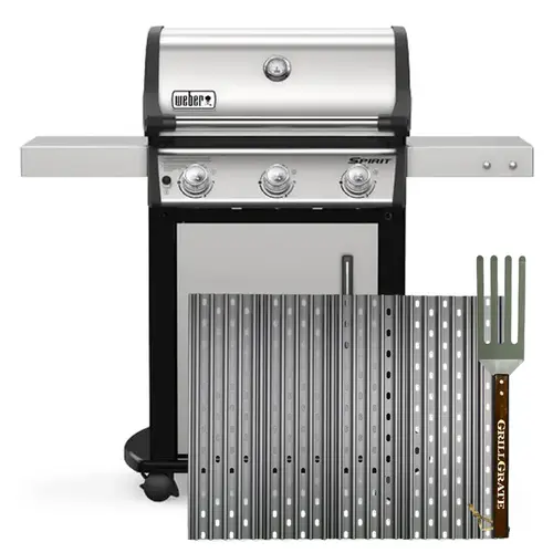 GrillGrate For Weber Spirit 300 and older Genesis Models Replacement GrillGrate Set 17.38 in. L X 22