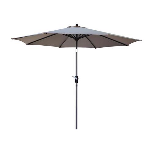 Umbrella 9 ft. Tiltable Tan Market