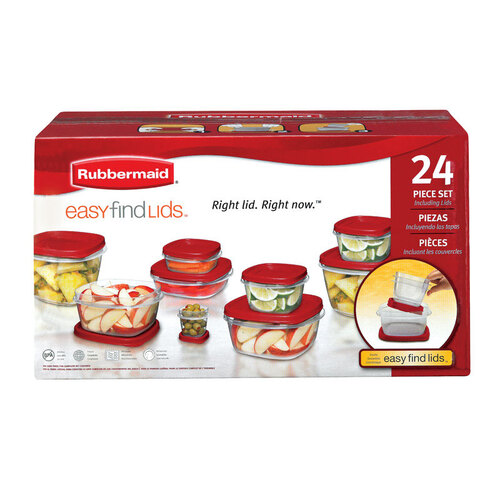 Rubbermaid Take Along 64 Piece Food Storage Containers 