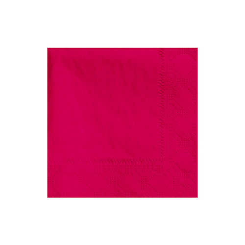 HOFFMASTER 180311 Hoffmaster 9.5 Inch X 9.5 Inch 2 Ply 1/4 Fold Red Beverage Napkin, 250 Each
