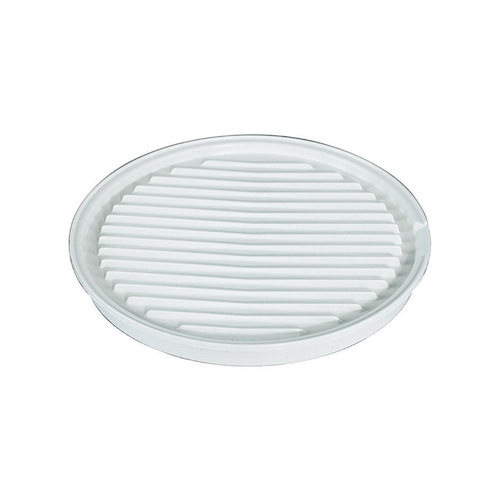 Nordic Ware 62404 Microwave Bacon/Meat Rack 11" W X 11" L White White