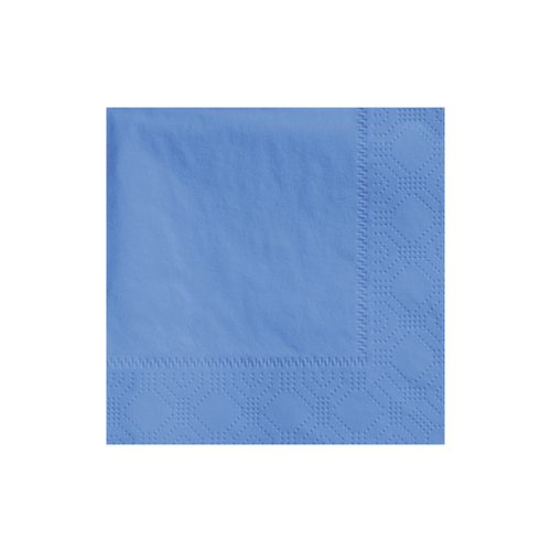 NAPKIN BEVERAGE MARINA BLUE 9.5X9.5