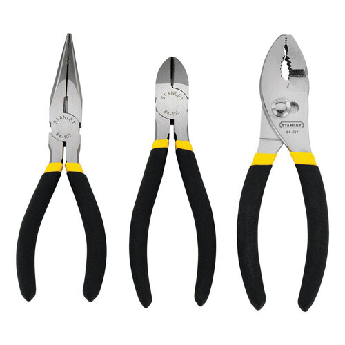 Plier Set, Steel, Nickel Chrome