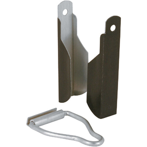 Top Hanger and Bottom Latch, Aluminum, Bronze, For: 3/8 in Screen Frame