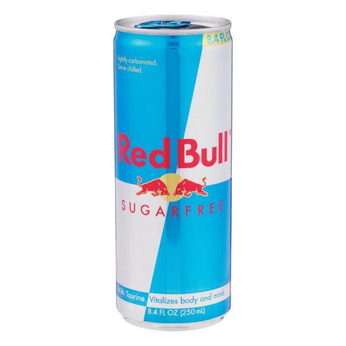 Red Bull 611269101713-XCP24 Sugar Free Energy Drink, 8.4 oz Can - pack of 24