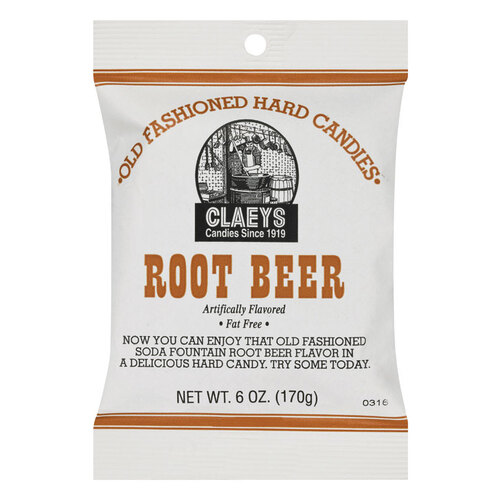 Claeys 686 Hard Candy Old Fashioned Root Beer 6 oz