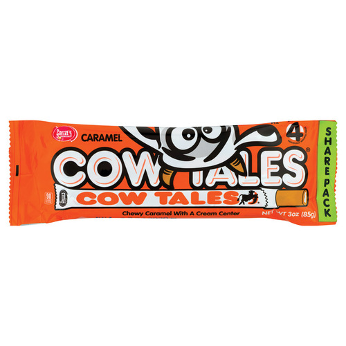 Goetzes Candy 84141-XCP20 Caramels Cow Tales Caramel 3 oz - pack of 20