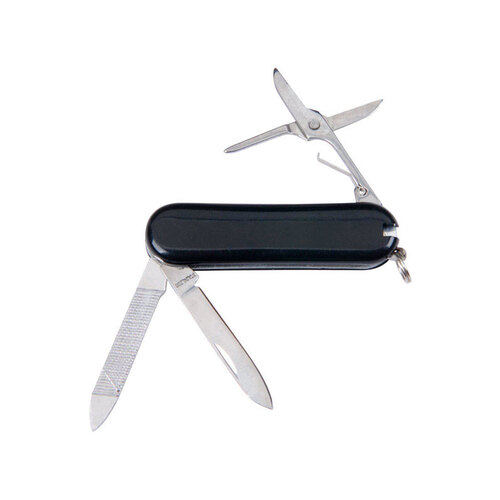 Key Chain Stainless Steel Black Multi-Tool Black