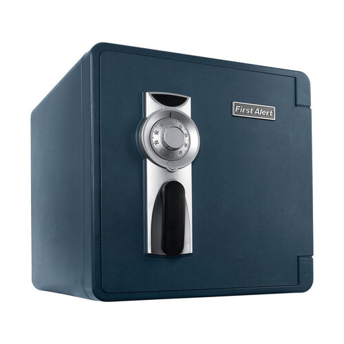 Fireproof Safe 1.3 cu ft Combination Lock Gray Gray