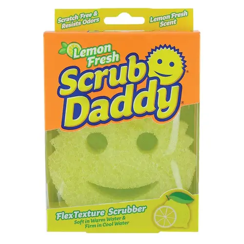 Scrub Daddy SDLEM2013I Lemon Fresh FlexTexture Cleansing Pad